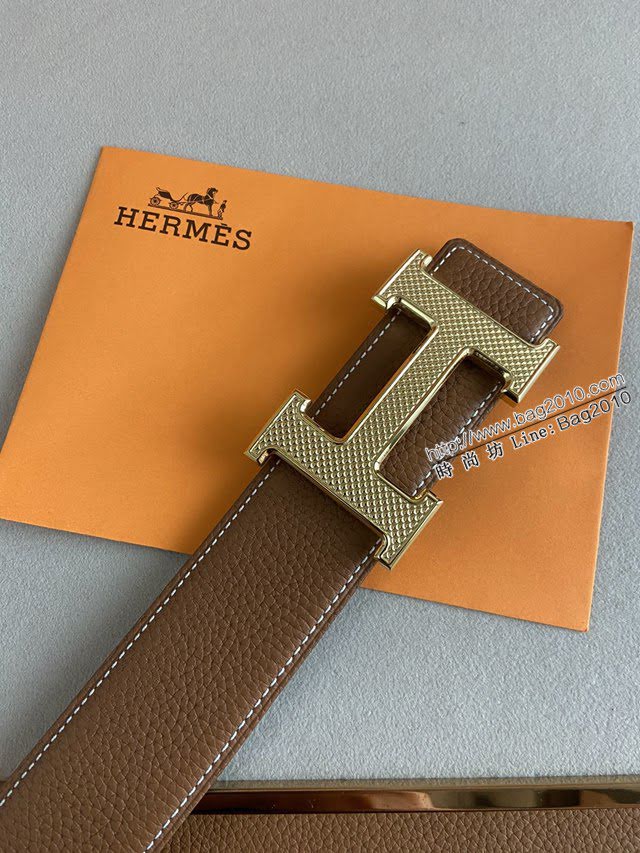 HERMES經典皮帶 愛馬仕Togo牛皮腰帶  jjp2002
